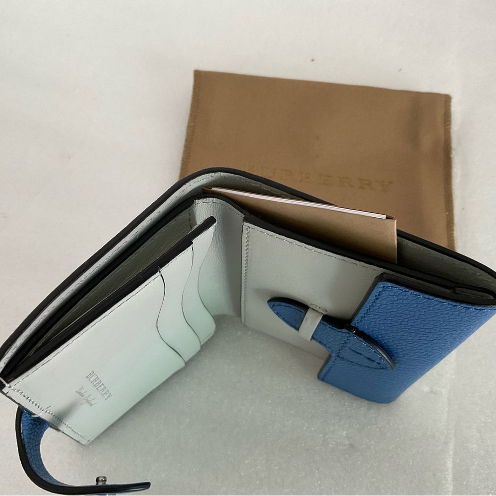 New BURBERRY Harlow Shield Leather Wallet - Picture 8 of 12